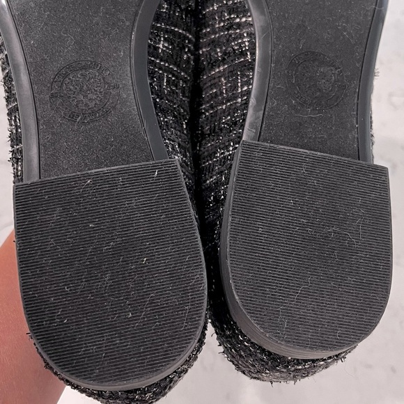 VINCE CAMUTO NWOB Tweed & Patent Leather Minndy Flats Size 10 - Picture 10 of 11